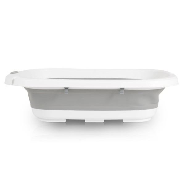Cadita de baie pliabila 2 in 1 pentru bebe, Cangaro Como Gri, Saltea de infasat inclusa Cadita de baie pliabila 2 in 1 pentru bebe, Cangaro Como Gri, Saltea de infasat inclusa
