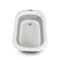 Cadita de baie pliabila 2 in 1 pentru bebe, Cangaro Como Gri, Saltea de infasat inclusa Cadita de baie pliabila 2 in 1 pentru bebe, Cangaro Como Gri, Saltea de infasat inclusa