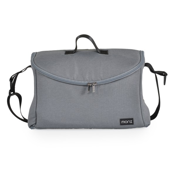 Cărucior 2 în 1 Moni Alina Titanium grey – Transformabil în Landou, Scaun Reversibil, Compact și Ușor, Accesorii Incluse, 0–4 Ani
