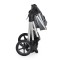 Cărucior 2 în 1 Moni Alina Titanium grey – Transformabil în Landou, Scaun Reversibil, Compact și Ușor, Accesorii Incluse, 0–4 Ani
