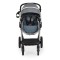 Cărucior 2 în 1 Moni Alina Titanium grey – Transformabil în Landou, Scaun Reversibil, Compact și Ușor, Accesorii Incluse, 0–4 Ani