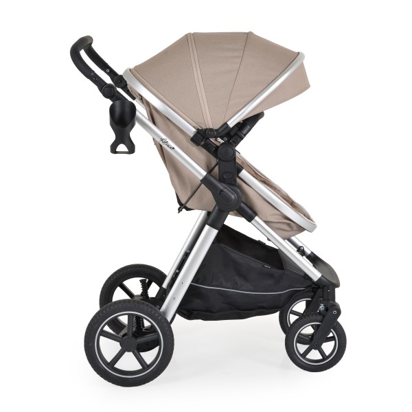 Cărucior 2 în 1 Moni Alina Seed Pearl – Transformabil în Landou, Scaun Reversibil, Compact și Ușor, Accesorii Incluse, 0–4 Ani