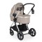 Cărucior 2 în 1 Moni Alina Seed Pearl – Transformabil în Landou, Scaun Reversibil, Compact și Ușor, Accesorii Incluse, 0–4 Ani