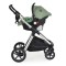 Cărucior 2 în 1 Moni Alina Dark Green – Transformabil în Landou, Scaun Reversibil, Compact și Ușor, Accesorii Incluse, 0–4 Ani