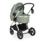 Cărucior 2 în 1 Moni Alina Dark Green – Transformabil în Landou, Scaun Reversibil, Compact și Ușor, Accesorii Incluse, 0–4 Ani