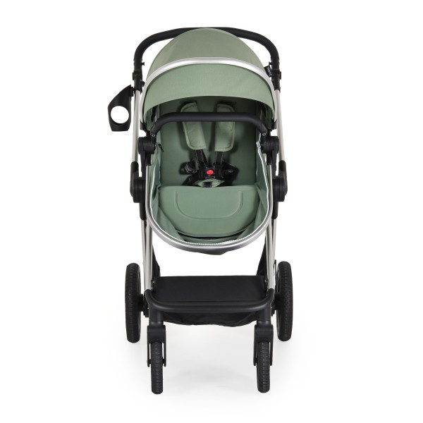 Cărucior 2 în 1 Moni Alina Dark Green – Transformabil în Landou, Scaun Reversibil, Compact și Ușor, Accesorii Incluse, 0–4 Ani