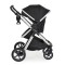 Cărucior 2 în 1 Moni Alina Black Onyx – Transformabil în Landou, Scaun Reversibil, Compact și Ușor, Accesorii Incluse, 0–4 Ani