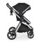 Cărucior 2 în 1 Moni Alina Black Onyx – Transformabil în Landou, Scaun Reversibil, Compact și Ușor, Accesorii Incluse, 0–4 Ani