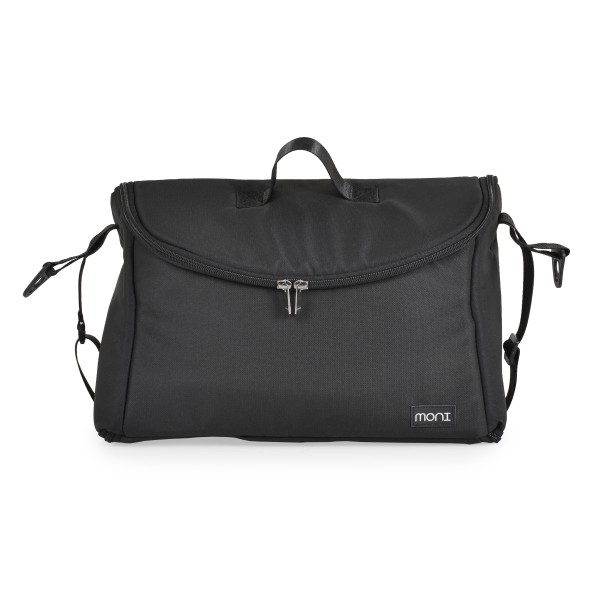 Cărucior 2 în 1 Moni Alina Black Onyx – Transformabil în Landou, Scaun Reversibil, Compact și Ușor, Accesorii Incluse, 0–4 Ani