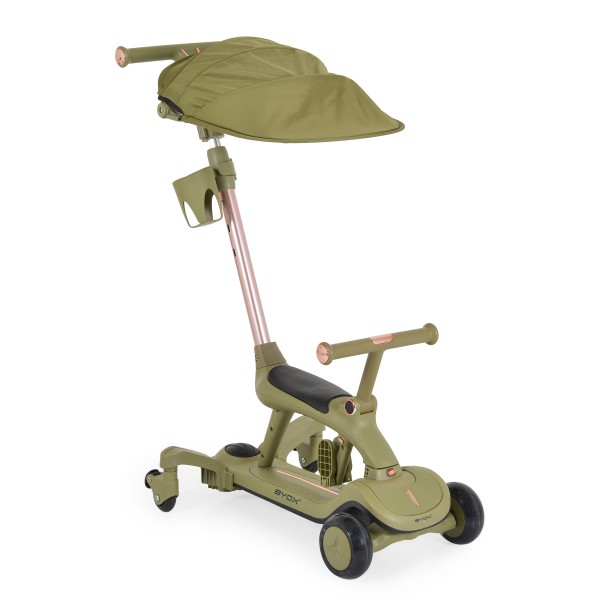 Tricicleta evolutiva 6 în 1 Byox Cornet Green – Cu Scaun, Control Parental, LED și Muzică – de la 12 Luni+ Tricicleta evolutiva 6 în 1 Byox Cornet Green – Cu Scaun, Control Parental, LED și Muzică – de la 12 Luni+