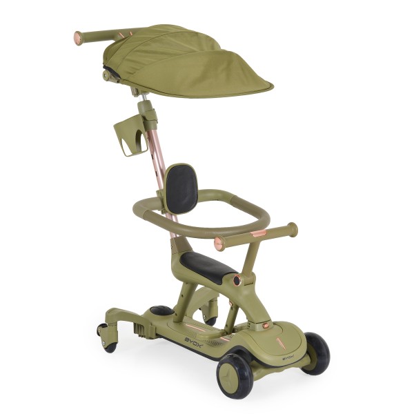 Tricicleta evolutiva 6 în 1 Byox Cornet Green – Cu Scaun, Control Parental, LED și Muzică – de la 12 Luni+ Tricicleta evolutiva 6 în 1 Byox Cornet Green – Cu Scaun, Control Parental, LED și Muzică – de la 12 Luni+