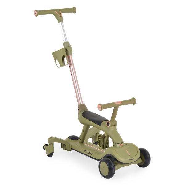Tricicleta evolutiva 6 în 1 Byox Cornet Green – Cu Scaun, Control Parental, LED și Muzică – de la 12 Luni+ Tricicleta evolutiva 6 în 1 Byox Cornet Green – Cu Scaun, Control Parental, LED și Muzică – de la 12 Luni+