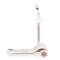 Trotinetă evolutiva 6 în 1 Byox Cornet White – Cu Scaun, Control Parental, LED și Muzică – de la 12 Luni+