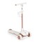 Trotinetă evolutiva 6 în 1 Byox Cornet White – Cu Scaun, Control Parental, LED și Muzică – de la 12 Luni+