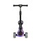 Trotinetă 2 în 1 pentru Copii Byox Rumble Purple – Cu Scaun, Muzică, Lumini 3D și Roți PU, 3–8 ani