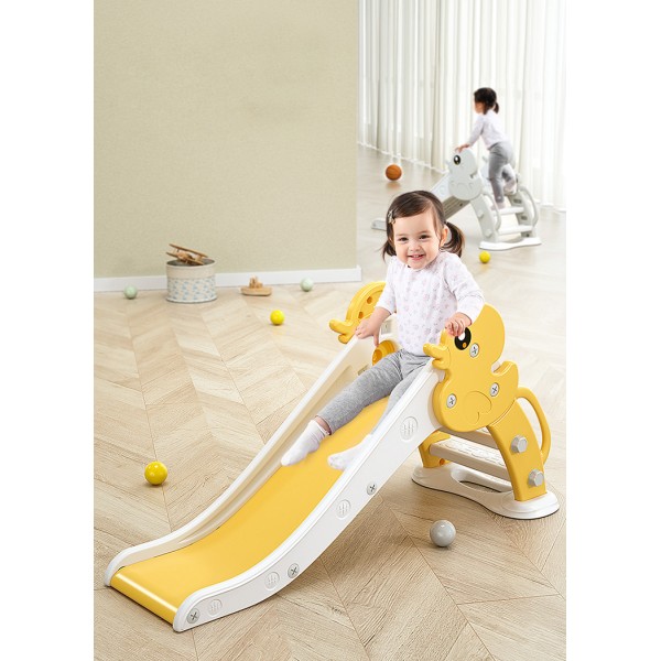 Tobogan copii 3 ani+ Moni Garden Duck Grey – design cu rațe, 115 cm, pentru interior și exterior Tobogan copii 3 ani+ Moni Garden Duck Grey – design cu rațe, 115 cm, pentru interior și exterior