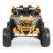 Jeep Buggy Electric Copii Moni Kansas Orange 3-8 ani ani, 4 Motoare 30W, 2 Baterii, Telecomandă 2.4 GHz, Lumini LED și MP3
