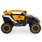 Jeep Buggy Electric Copii Moni Kansas White 3-8 ani ani, 4 Motoare 30W, 2 Baterii, Telecomandă 2.4 GHz, Lumini LED și MP3
