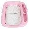 Masă de Înfășat Cangaroo Croco Pink – Pliabilă, cu Rafturi, Roți și Jucării, până la 15 kg Masă de Înfășat Cangaroo Croco Pink – Pliabilă, cu Rafturi, Roți și Jucării, până la 15 kg