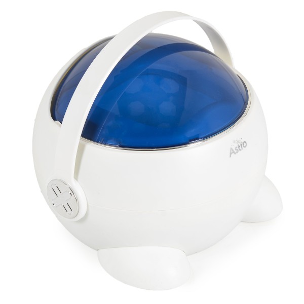 Oliță ergonomicã pentru copii Cangaroo Astro Blue – cu spătar, capac, mâner și bază antiderapantă