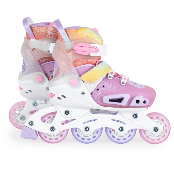 Patine cu Rotile pentru copii, Marime 34-38 reglabil, Byox Dizzy Roz Patine cu Rotile pentru copii, Marime 34-38 reglabil, Byox Dizzy Roz