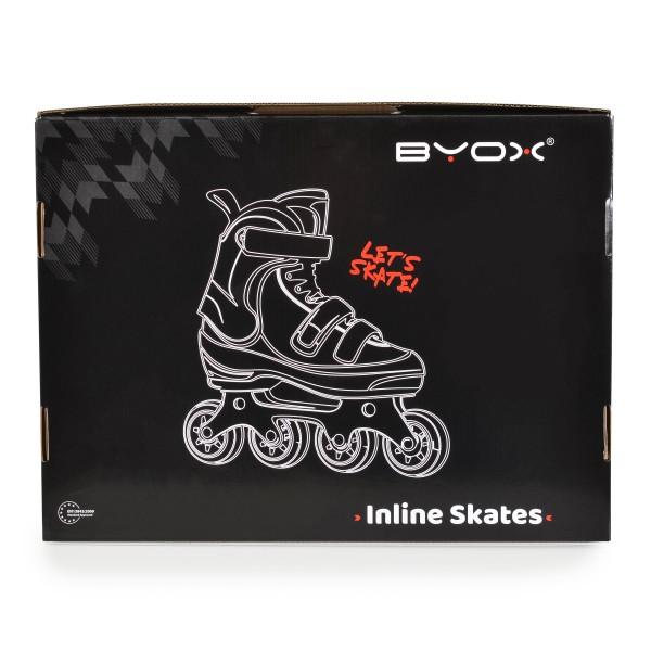 Patine cu Rotile pentru copii, Marime 34-38 reglabil, Byox Dizzy Roz Patine cu Rotile pentru copii, Marime 34-38 reglabil, Byox Dizzy Roz
