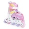 Patine cu Rotile pentru copii, Marime 34-38 reglabil, Byox Dizzy Roz Patine cu Rotile pentru copii, Marime 34-38 reglabil, Byox Dizzy Roz