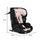 Scaun Auto Copii Cangaroo Trip Pink – Sistem ISOFIX, Tetieră Reglabilă, R129, 76–150 cm, 15 Luni+