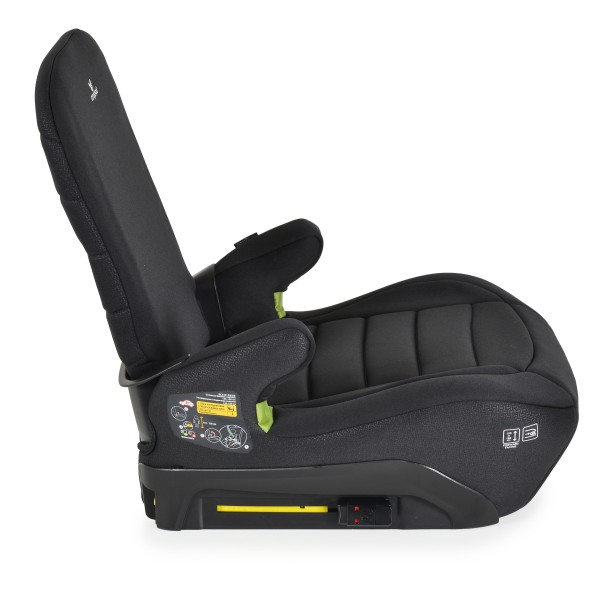 Inaltator Auto cu Isofix tip scaun, Cangaroo Galaxy Cosmos Black, Spatar rabatabil, respecta standard ECE R129.03 Inaltator Auto cu Isofix tip scaun, Cangaroo Galaxy Cosmos Black, Spatar rabatabil, respecta standard ECE R129.03