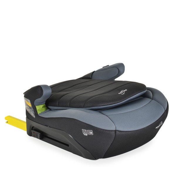 Inaltator Auto cu Isofix tip scaun, Cangaroo Galaxy Cosmos Grey, Spatar rabatabil, respecta standard ECE R129.03 Inaltator Auto cu Isofix tip scaun, Cangaroo Galaxy Cosmos Grey, Spatar rabatabil, respecta standard ECE R129.03