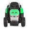 Tractor Electric Copii cu Remorcă Moni Dallas Verde – Doua motoare, Telecomandă, MP3/USB, Lumini și Sunete, 3+ Ani
