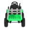 Tractor Electric Copii cu Remorcă Moni Dallas Verde – Doua motoare, Telecomandă, MP3/USB, Lumini și Sunete, 3+ Ani