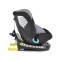 Scaun Auto cu Isofix 0-36 Kg Cangaroo Quill I-size Gri, Pozitie de Somn, Omologat ECE R129/03, Varsta recomandata 0-12 Ani, Protectie la impact lateral