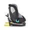 Scaun Auto cu Isofix 0-36 Kg Cangaroo Quill I-size Gri, Pozitie de Somn, Omologat ECE R129/03, Varsta recomandata 0-12 Ani, Protectie la impact lateral