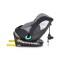 Scaun Auto cu Isofix 0-36 Kg Cangaroo Quill I-size Gri, Pozitie de Somn, Omologat ECE R129/03, Varsta recomandata 0-12 Ani, Protectie la impact lateral