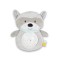 Lampa de noapte cu Proiector pentru copii, Moni Toys Snuggly Raton Gri, Functie muzicala, Oprire Automata