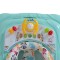 Premergator Bebelusi Moni Jungle Fun Mint, scaun ajustabil pe inaltime, usor de pliat, Functii muzicale si lumini