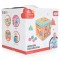 Cub Interactiv Bebelusi Moni Baby learning cube Roz, 6 activitati diferite si sunete, Varsta recomandata 18 luni+