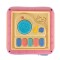 Cub Interactiv Bebelusi Moni Baby learning cube Roz, 6 activitati diferite si sunete, Varsta recomandata 18 luni+