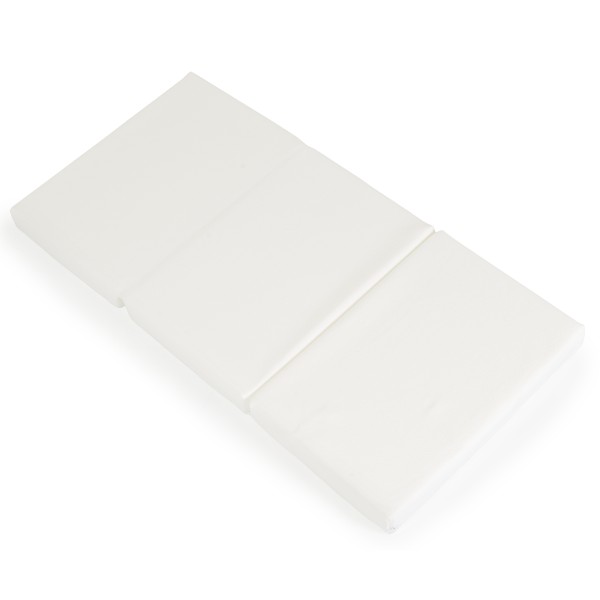 Saltea Pliabila pentru Patut Copii, Snooze Pure White 120/60/6 cm, cu Proprietati Antiinflamatorii, Antifungice si Antivirale