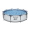 Piscina Rotunda Bestway Steel Pro, Cadru Metalic, Dimensiune 3.05m x 76cm