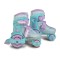 Patine cu rotile BYOX Little Beetle Frozen Girl Mov , marimi reglabile 26-29