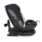 Scaun Auto 0-36 kg cu Isofix Cangaroo Gravity Roz, Sezut Rotativ 360° si pozitie de somn, varsta recomandata 0-12 ani, Protectie impact lateral SPS