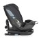 Scaun Auto 0-36 kg cu Isofix Cangaroo Gravity Negru, Sezut Rotativ 360° si pozitie de somn, varsta recomandata 0-12 ani, Protectie impact lateral SPS