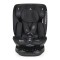 Scaun Auto 0-36 kg cu Isofix Cangaroo Gravity Negru, Sezut Rotativ 360° si pozitie de somn, varsta recomandata 0-12 ani, Protectie impact lateral SPS