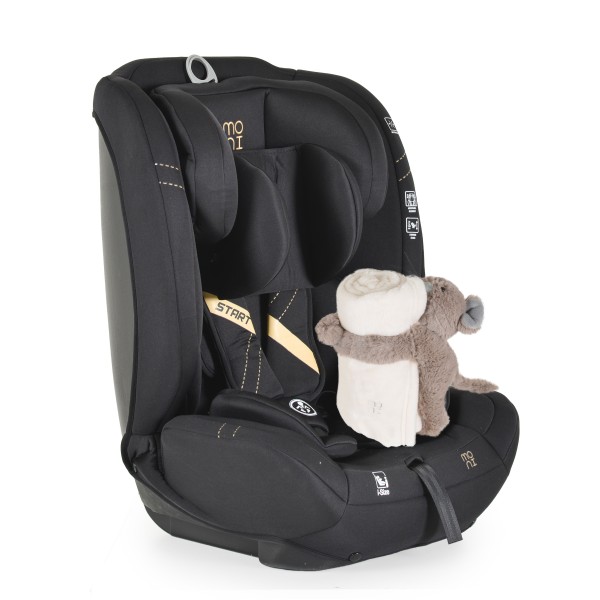 Scaun Auto 9-36 Kg, Moni Start Negru, 76-150cm