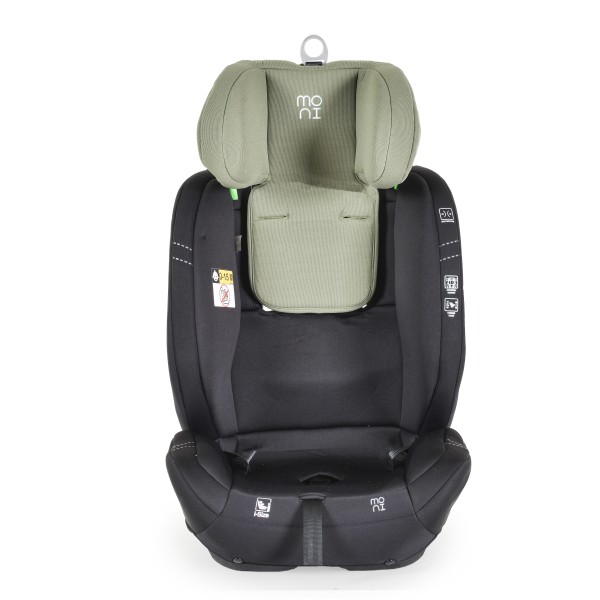 Scaun Auto 9-36 Kg, Moni Start Verde, 76-150cm