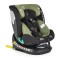 Scaun auto 0-36 kg cu isofix Moni Serengeti Verde, Sezut Rotativ 360° si pozitie de somn, varsta recomandata 0 - 12 ani