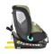 Scaun auto 0-36 kg cu isofix Moni Serengeti Verde, Sezut Rotativ 360° si pozitie de somn, varsta recomandata 0 - 12 ani