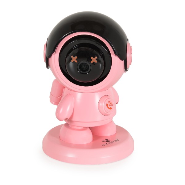 Camera Video supraveghere Copii cu Wi-Fi, Cangaroo West Roz, Rotibila 360 Grade, Detector de miscare si filmare nocturna cu Infrarosu